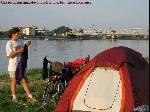 Cha pend son linge